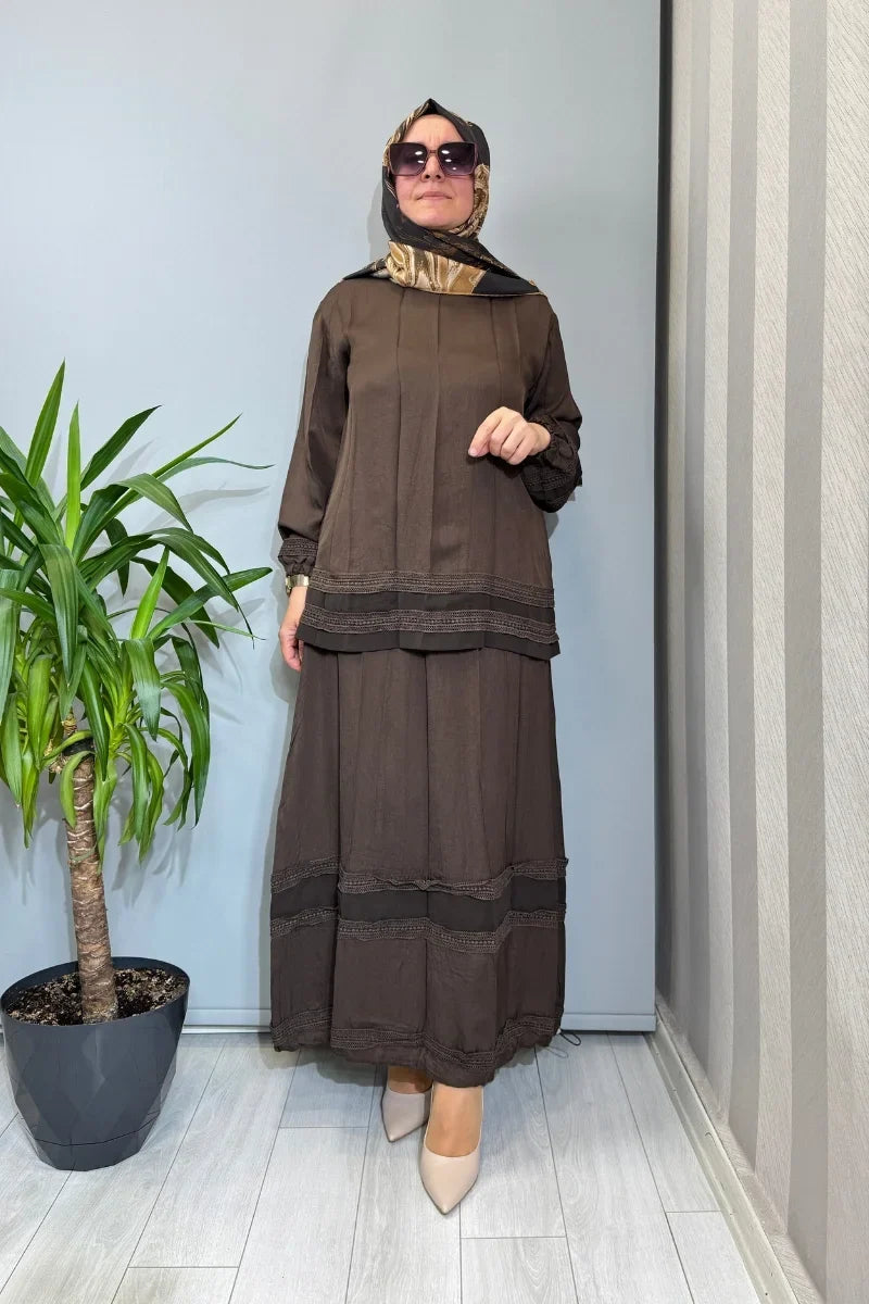 Misswhence kapüşonlu dış giyim modeli