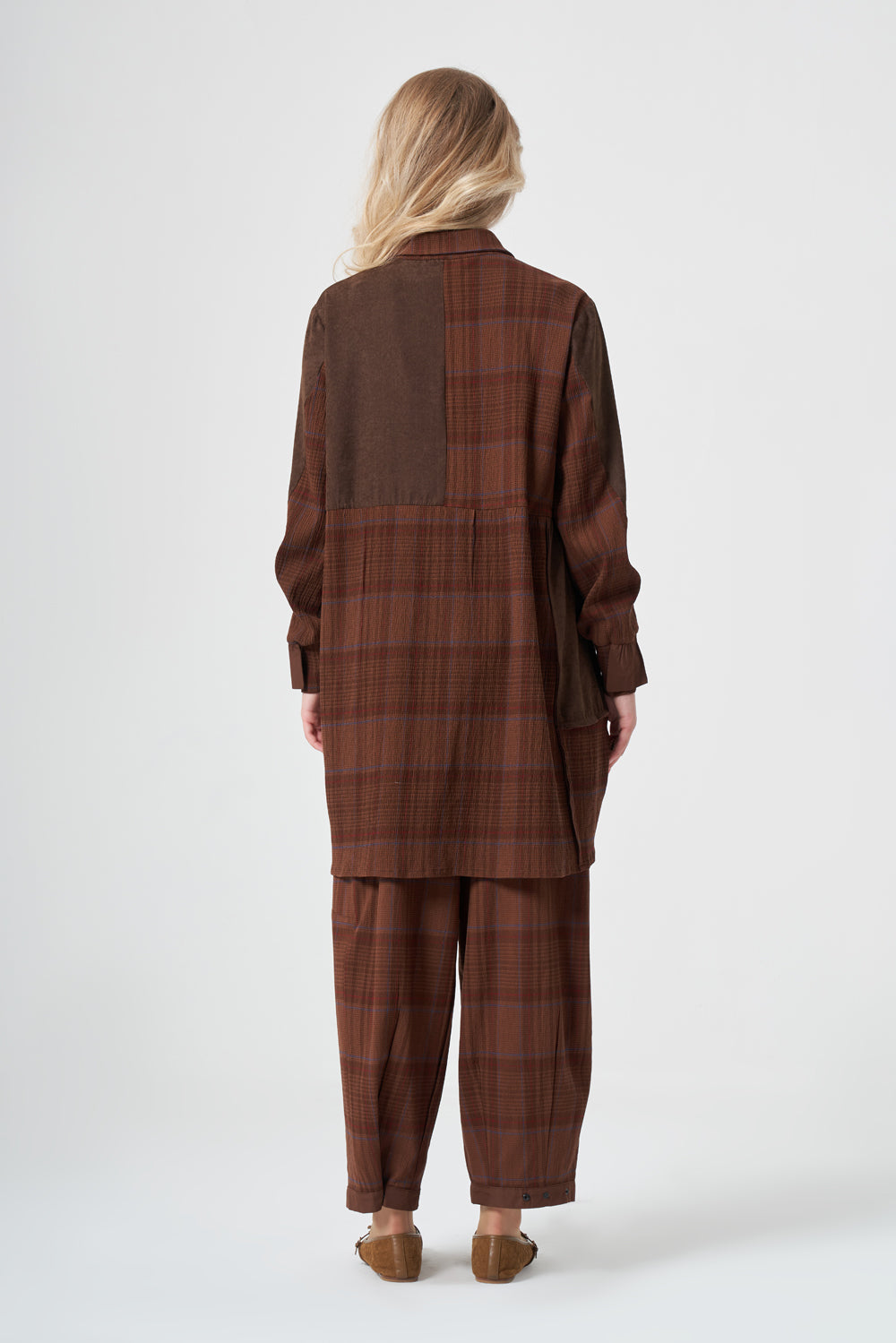 Misswhence Pantolonlu Ekose Takım 40304 — 6. görsel
