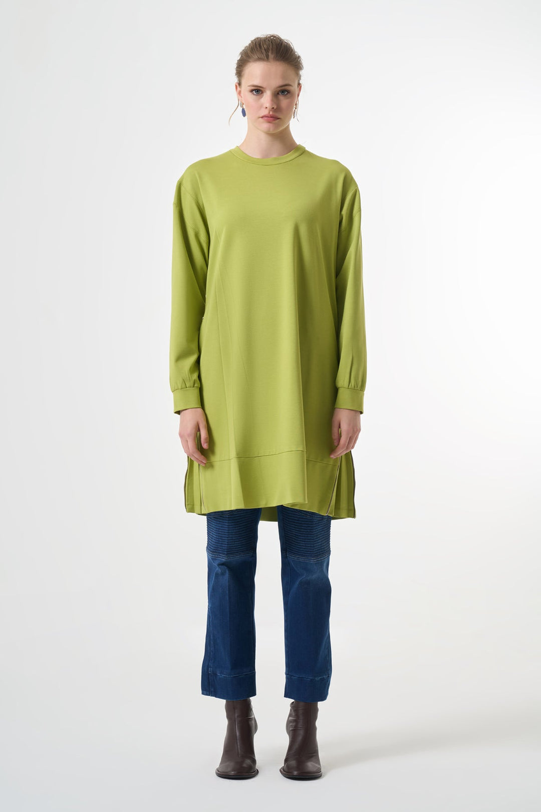 Misswhence Fermuar Detaylı Tunik