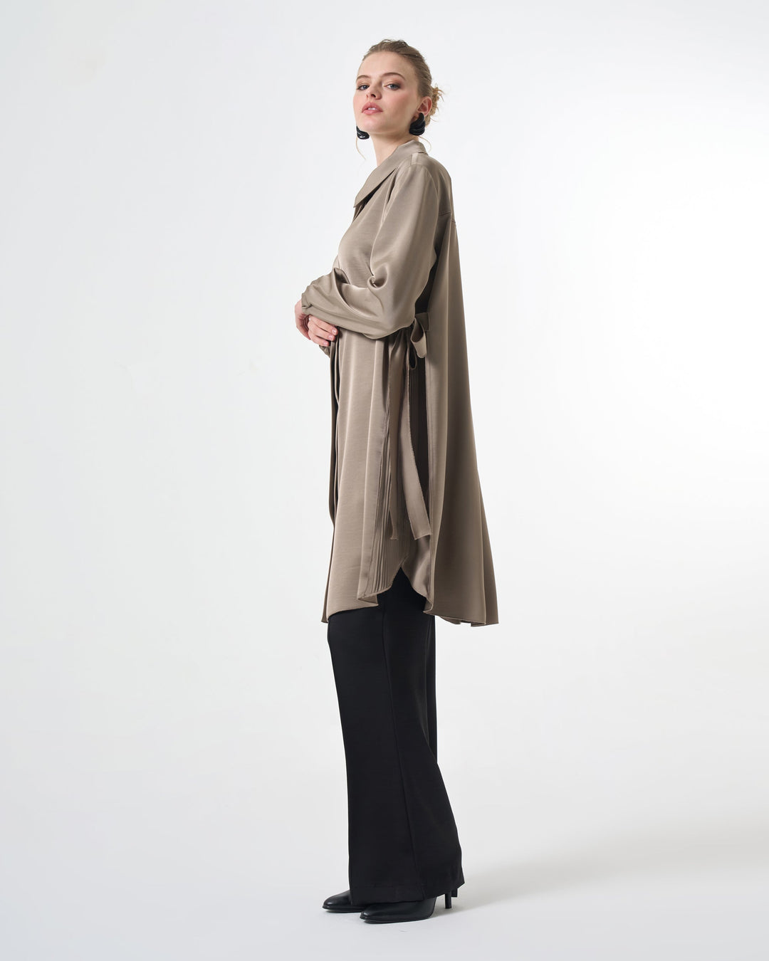 Misswhence Çelik Örme Pantolon 40110 - Görsel 3