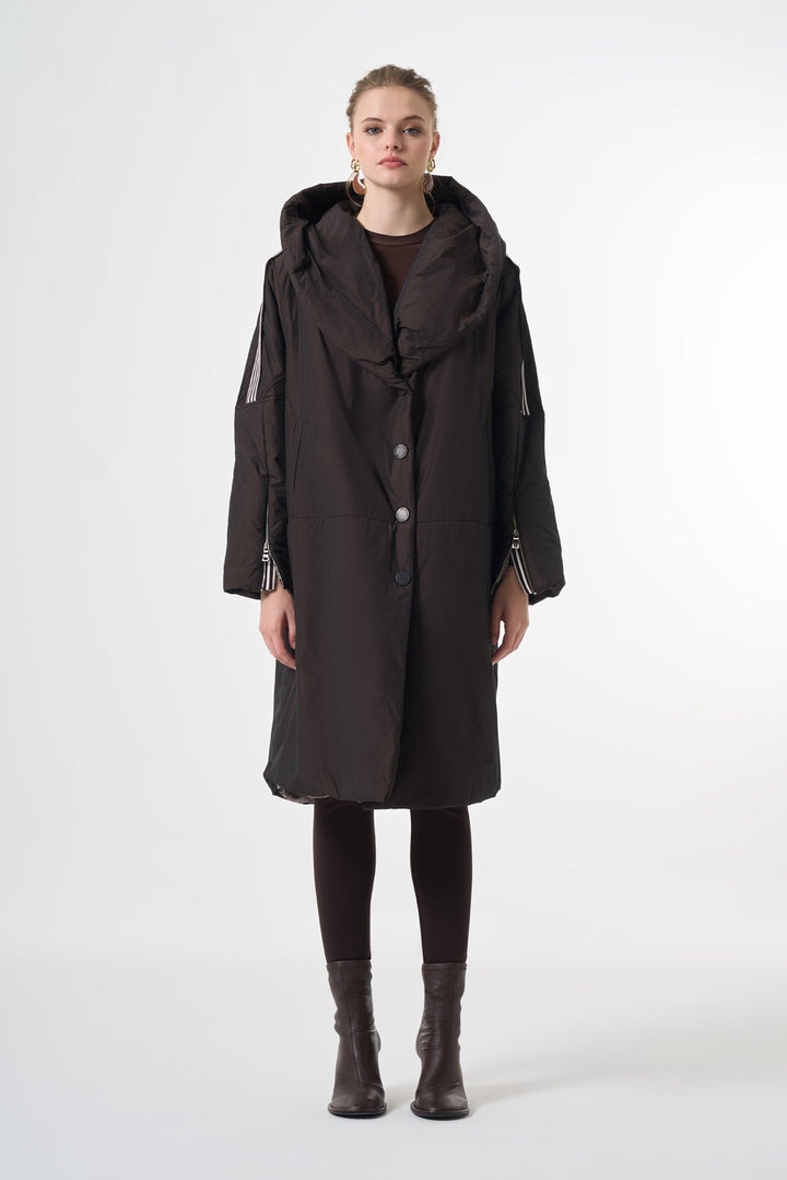 Misswhence Şerit Detaylı Şişme Mont 38501 - Görsel 7