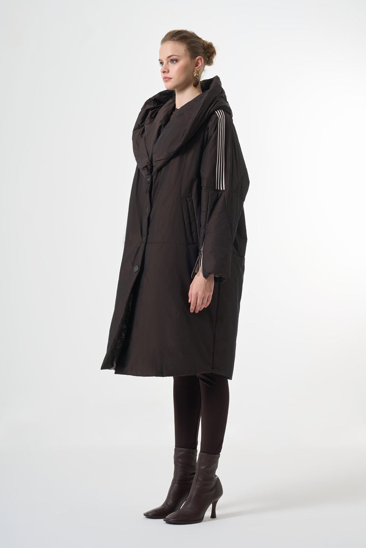 Misswhence Şerit Detaylı Şişme Mont 38501 - Görsel 8