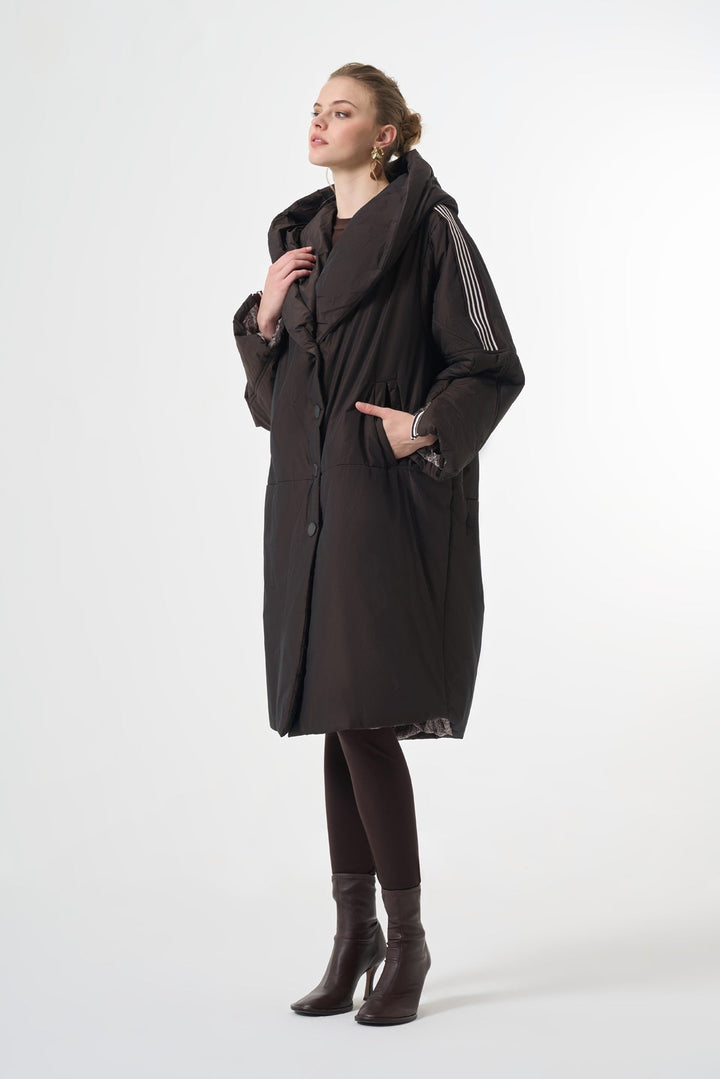 Misswhence Şerit Detaylı Şişme Mont 38501 - Görsel 9