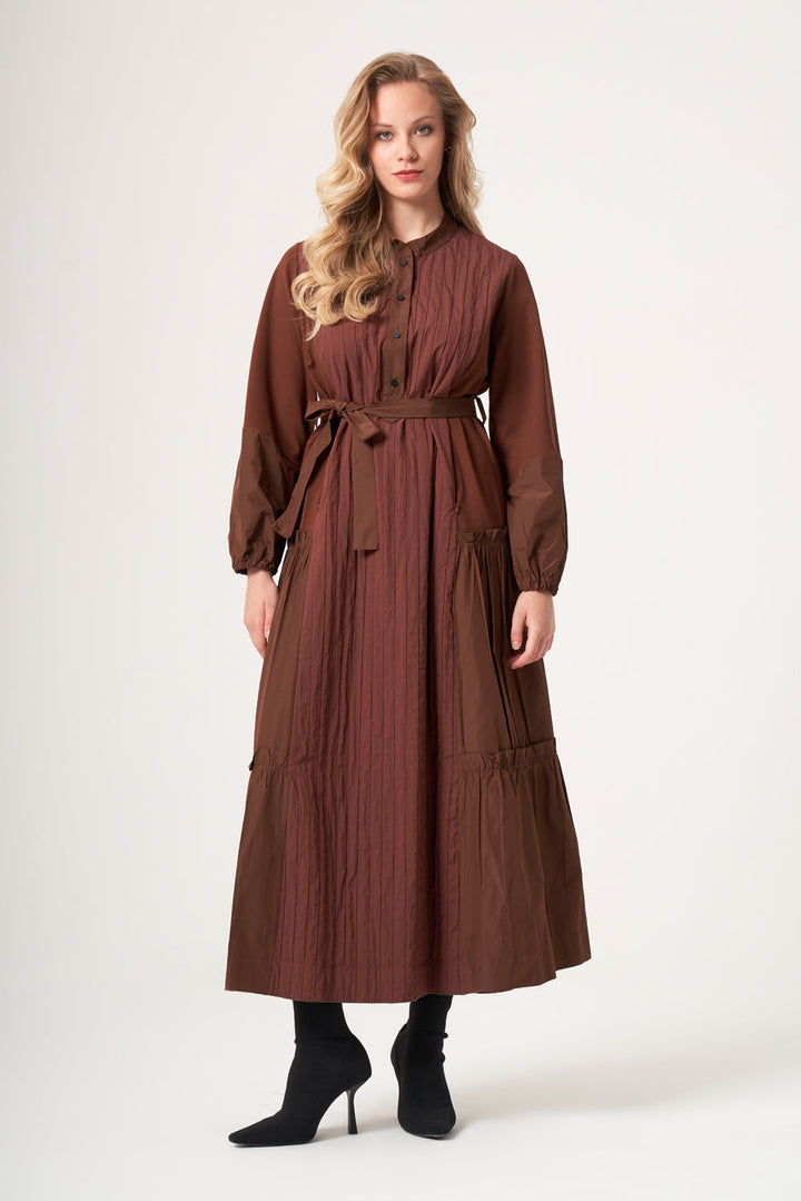 Misswhence Tafta Elbise 40824 - Görsel 6