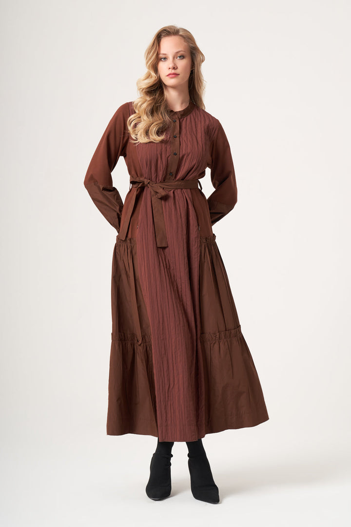 Misswhence Tafta Elbise 40824 - Görsel 8