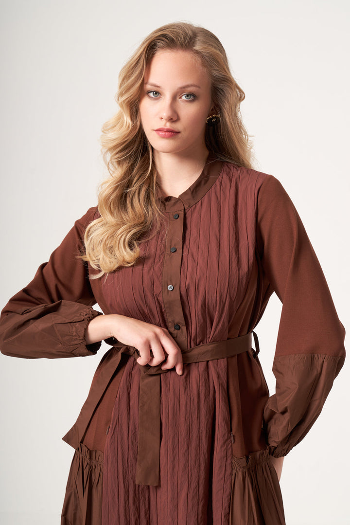 Misswhence Tafta Elbise 40824 - Görsel 10