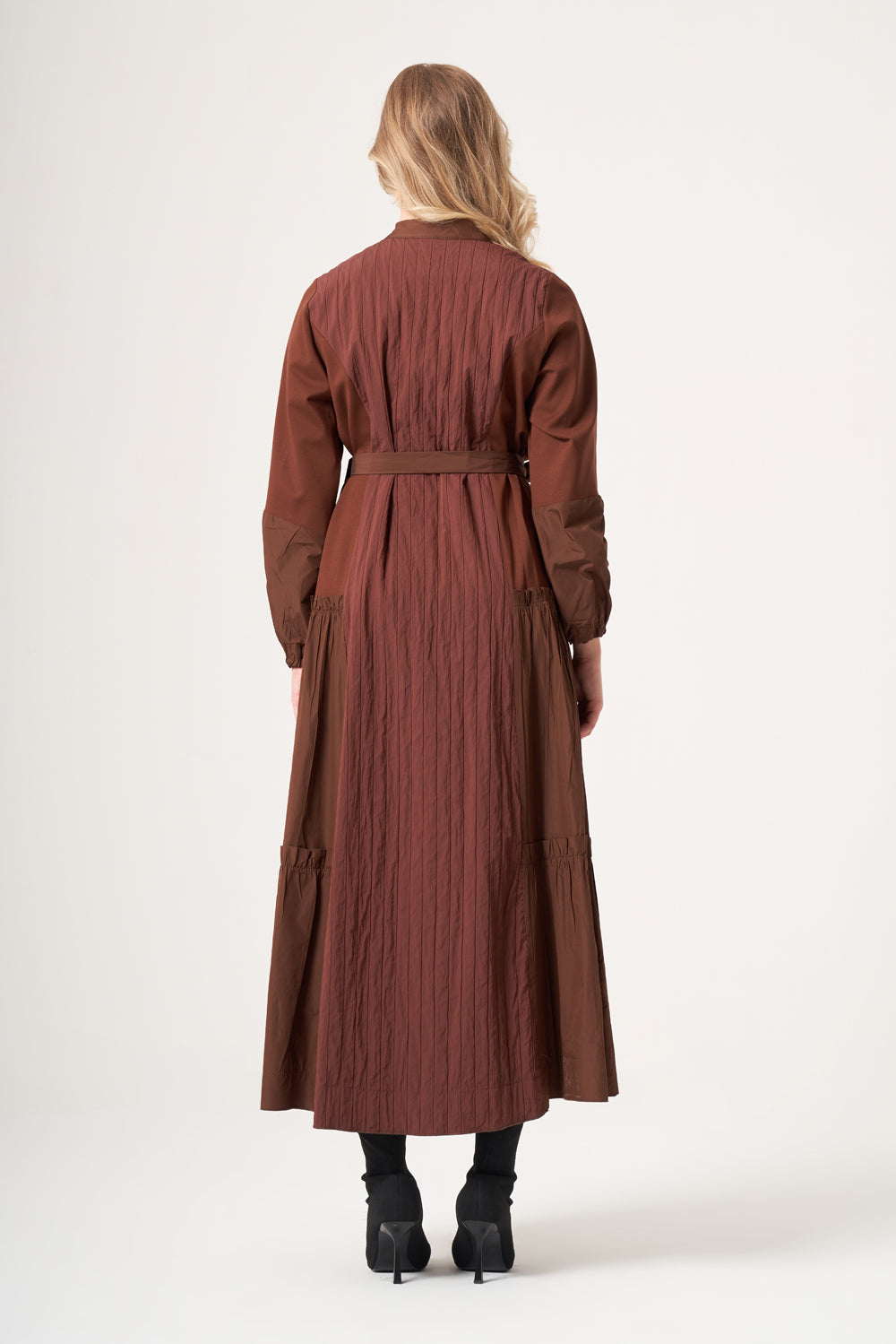 Misswhence Tafta Elbise 40824 - Görsel 9