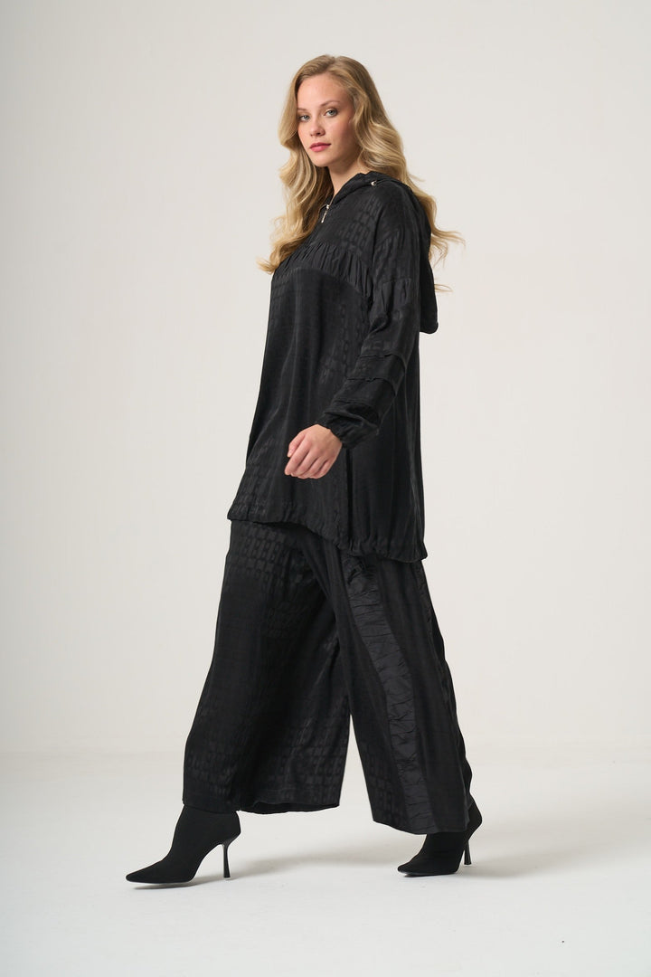 Misswhence Cupro Pantolon Tunik Takım 38034 - Görsel 3