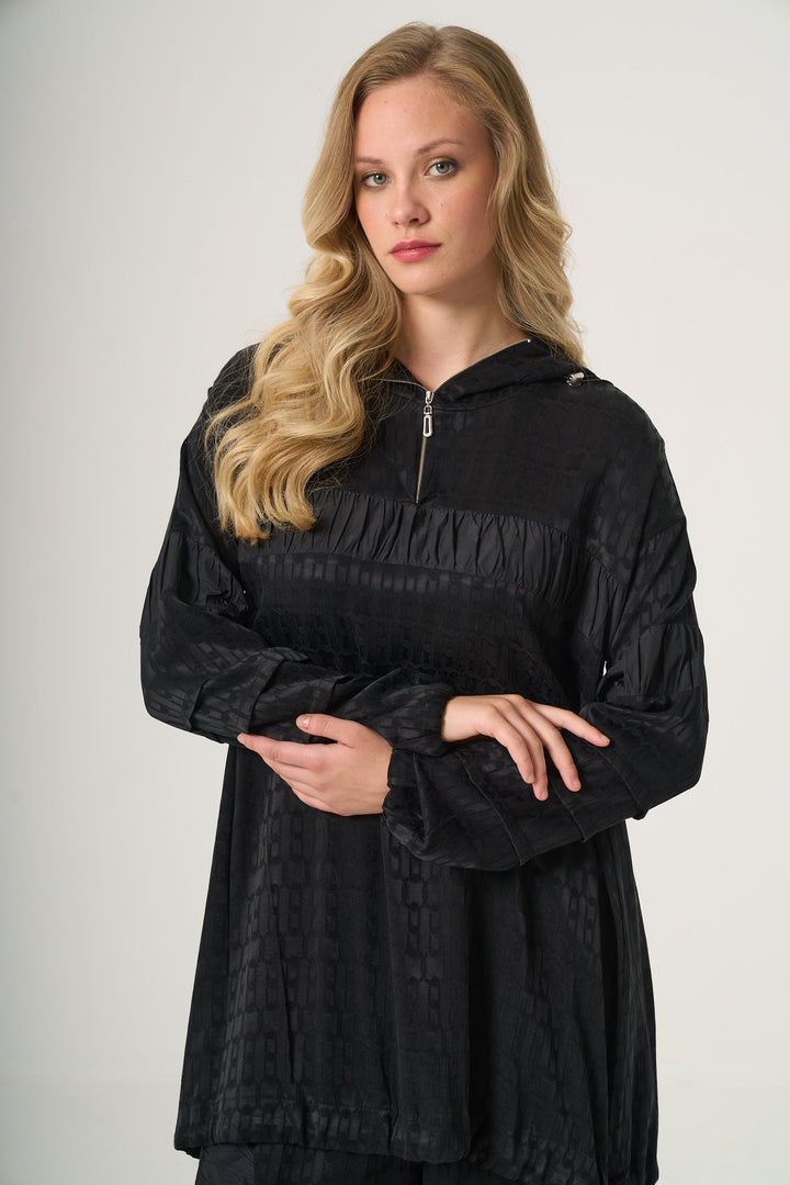 Misswhence Cupro Pantolon Tunik Takım 38034 - Görsel 5