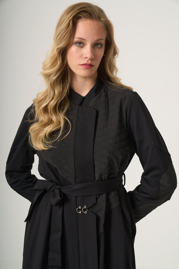 Misswhence Kapitone Detaylı Pardesü 38527 - Görsel 13
