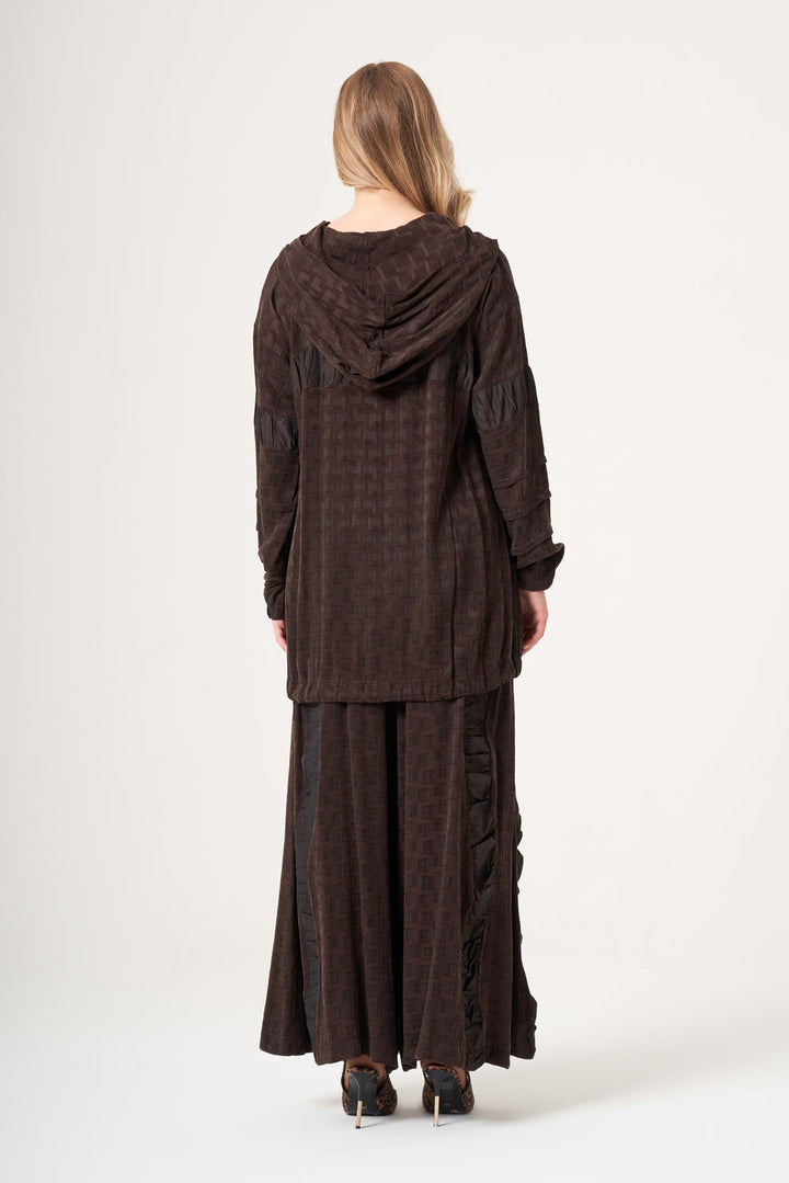Misswhence Cupro Pantolon Tunik Takım 38034 - Görsel 11