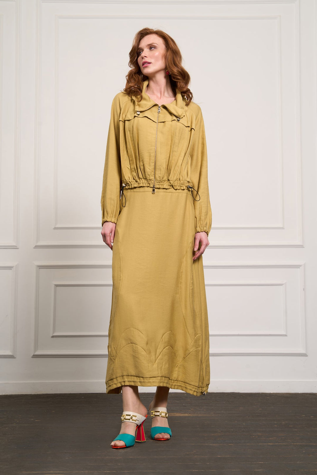 Misswhence Tencel Ceket Etek Takım 37200 - Görsel 9