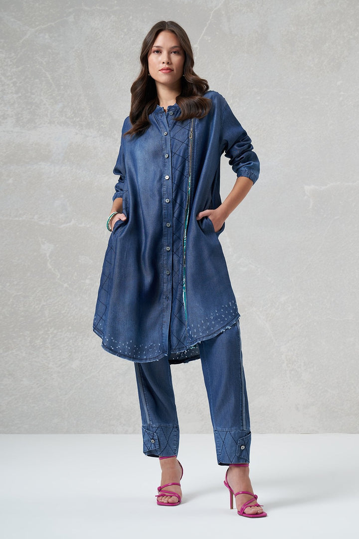 Misswhence Tencel Gömlek Pantolon Takım