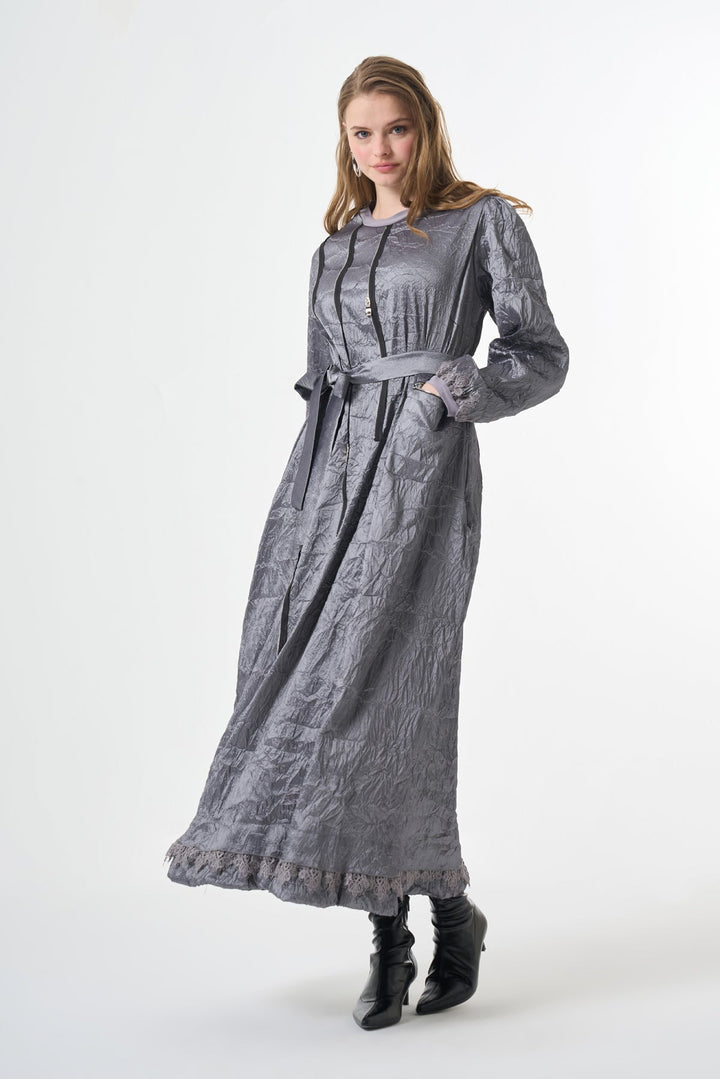 Misswhence Tafta Crush Elbise 38804 - Görsel 17