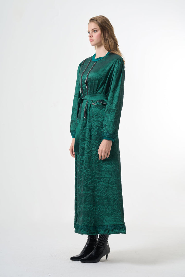 Misswhence Tafta Crush Elbise 38804 - Görsel 19