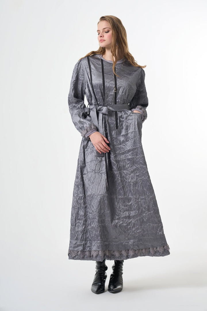 Misswhence Tafta Crush Elbise 38804 - Görsel 28