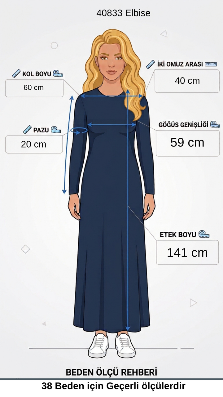 Misswhence Abiye Elbise 40833 — 7. görsel
