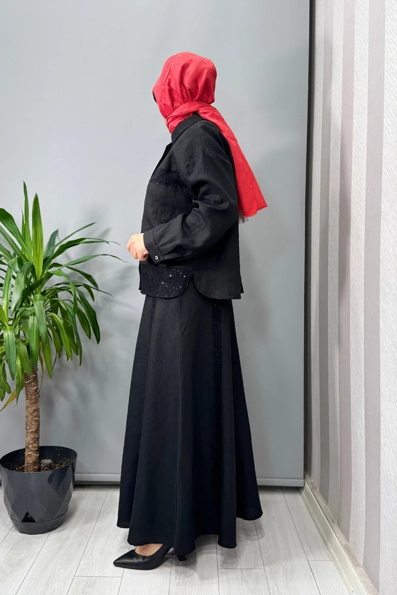 Ghisa Takım Siyah 25YGSTKM 4034