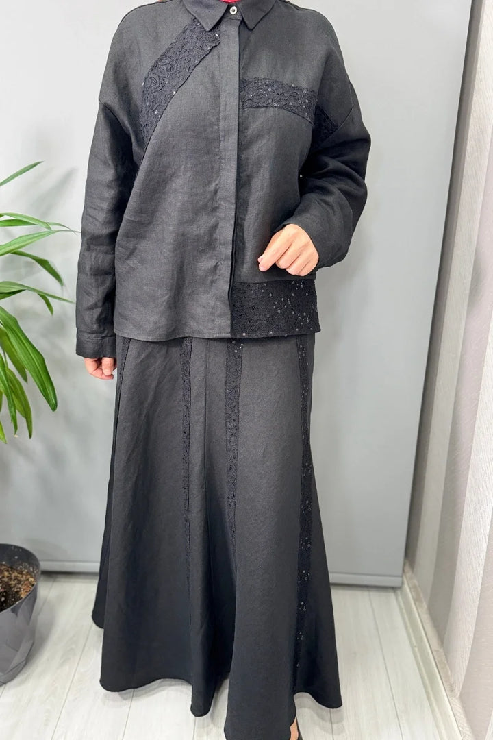 Ghisa Takım Siyah 25YGSTKM 4034