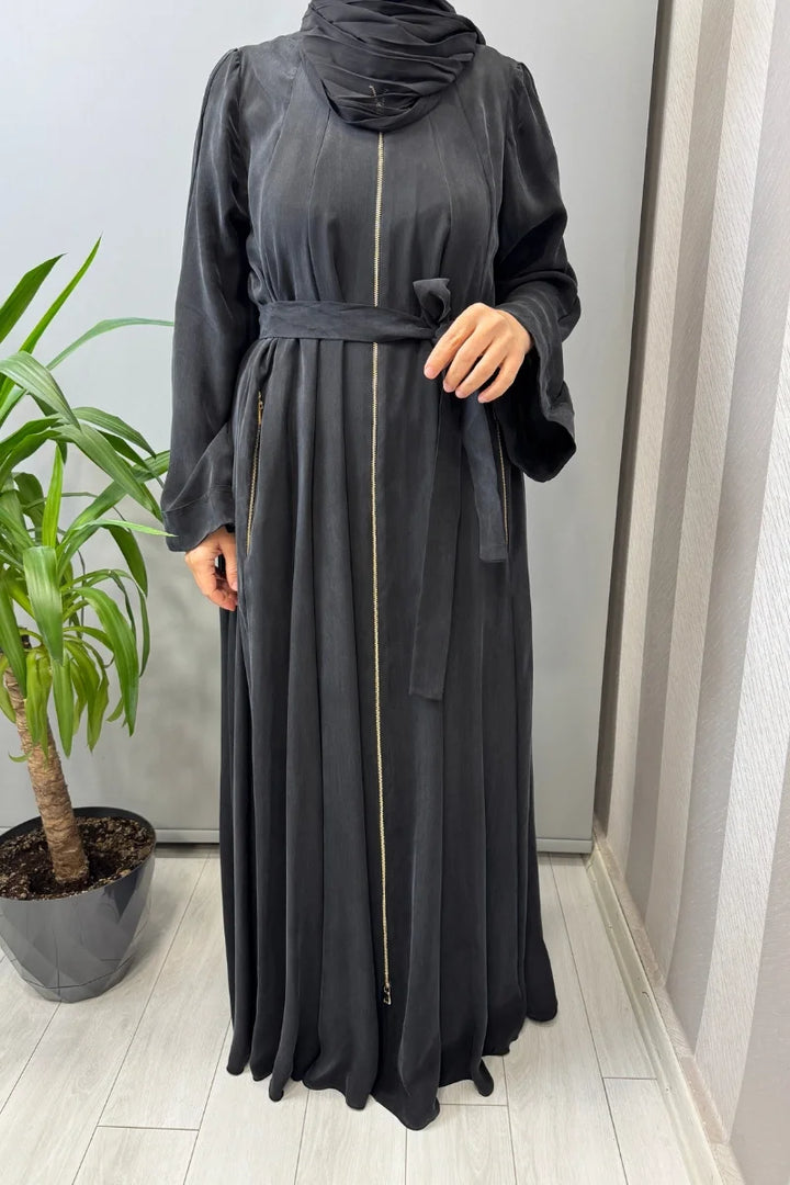 Misswhence Şallı Ferace 39506 - Siyah - Görsel 3 