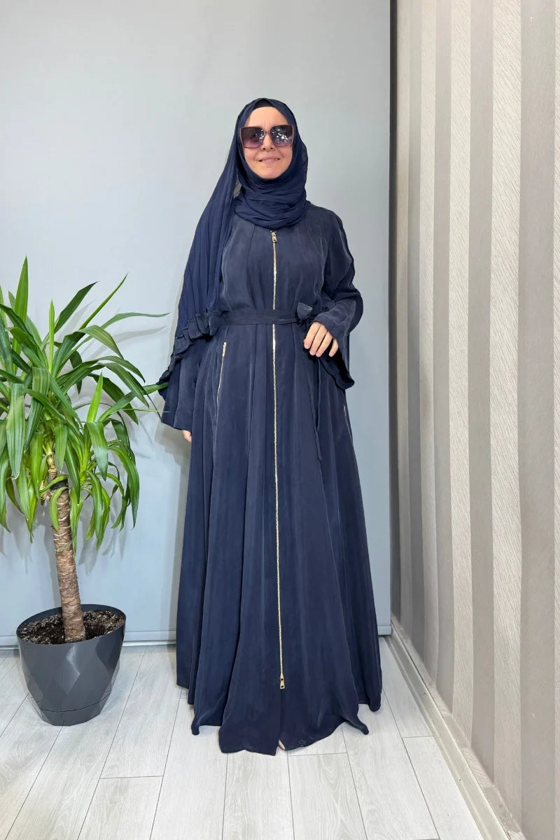 Misswhence Şallı Ferace 39506 - Lacivert - Görsel 1 