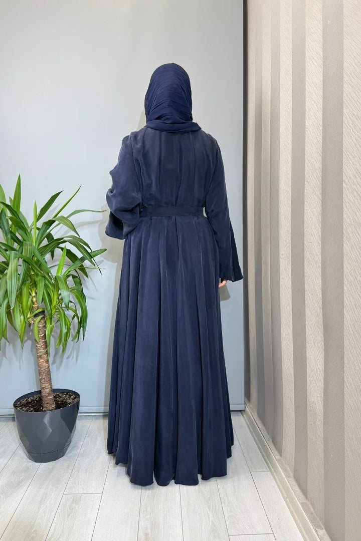 Misswhence Şallı Ferace 39506 - Lacivert - Görsel 3 