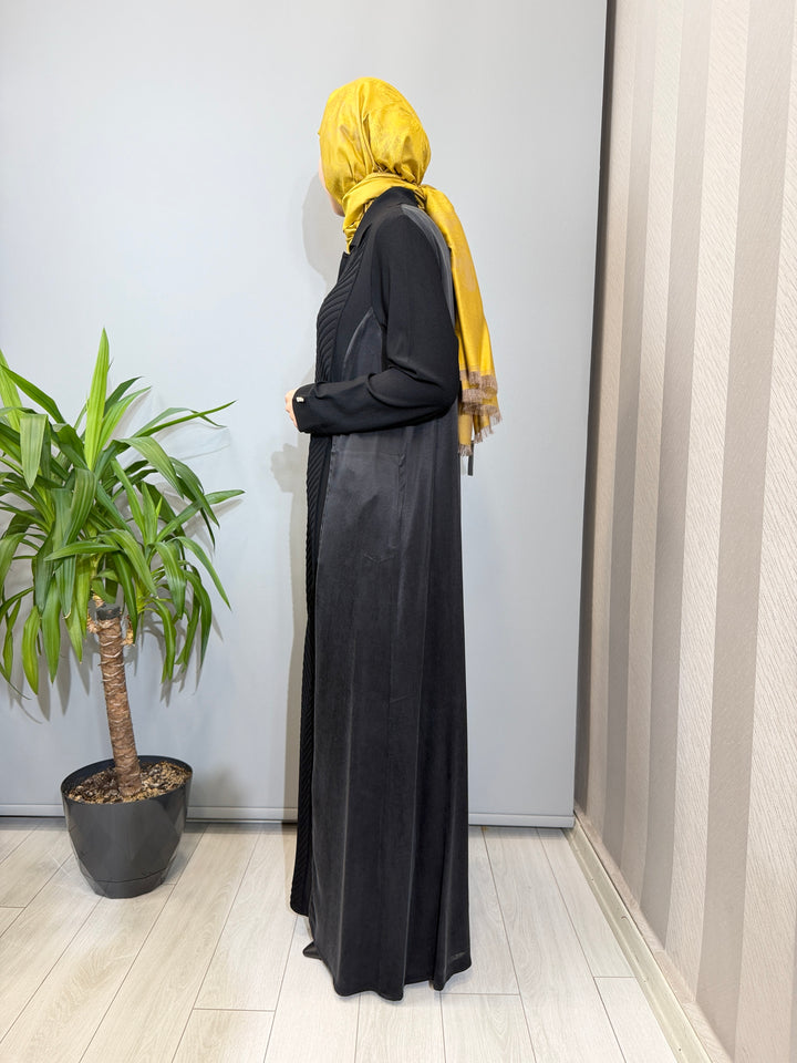 MissDalida Balıksırtı Desenli Gömlek Yaka Triko Hırka - 3269027