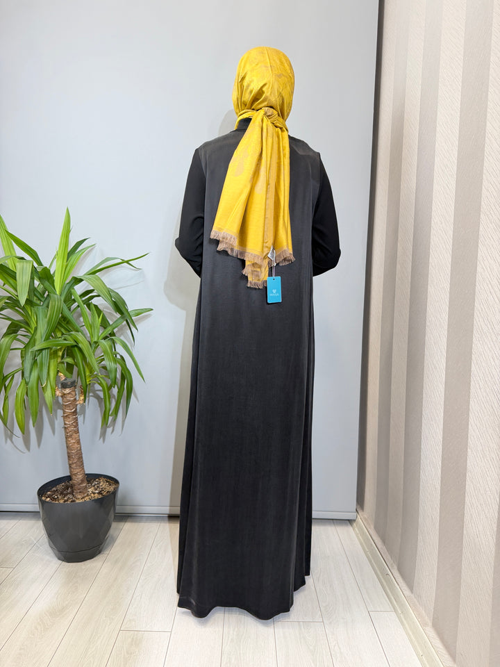 MissDalida Balıksırtı Desenli Gömlek Yaka Triko Hırka - 3269027