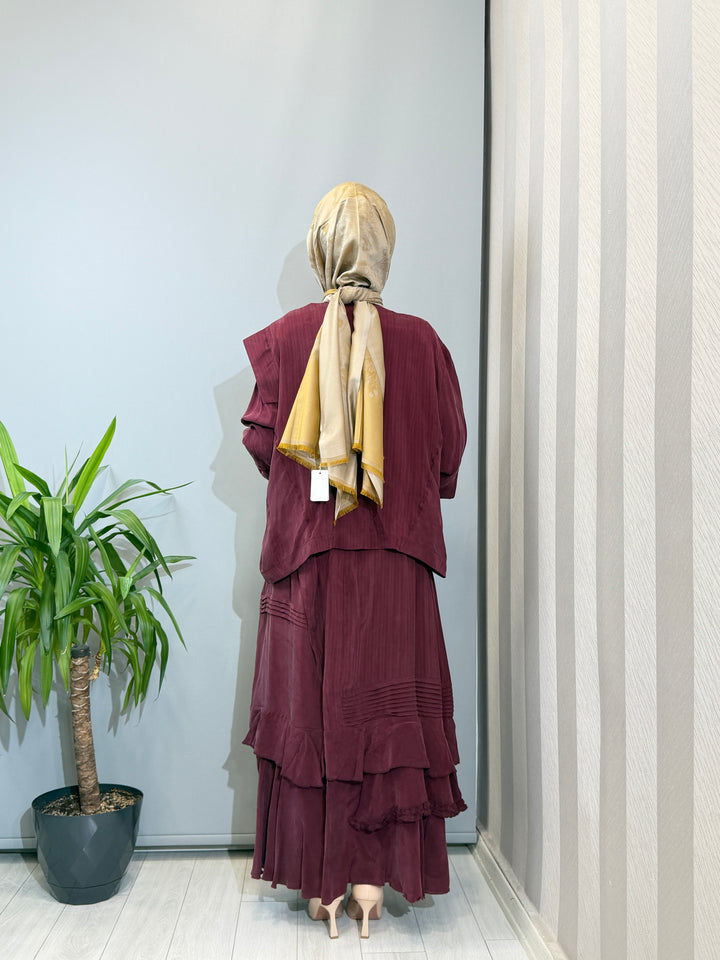 Misswhence Truvakar Kollu Yelekli Elbise 40837