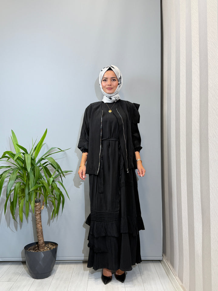 Misswhence Truvakar Kollu Yelekli Elbise 40837