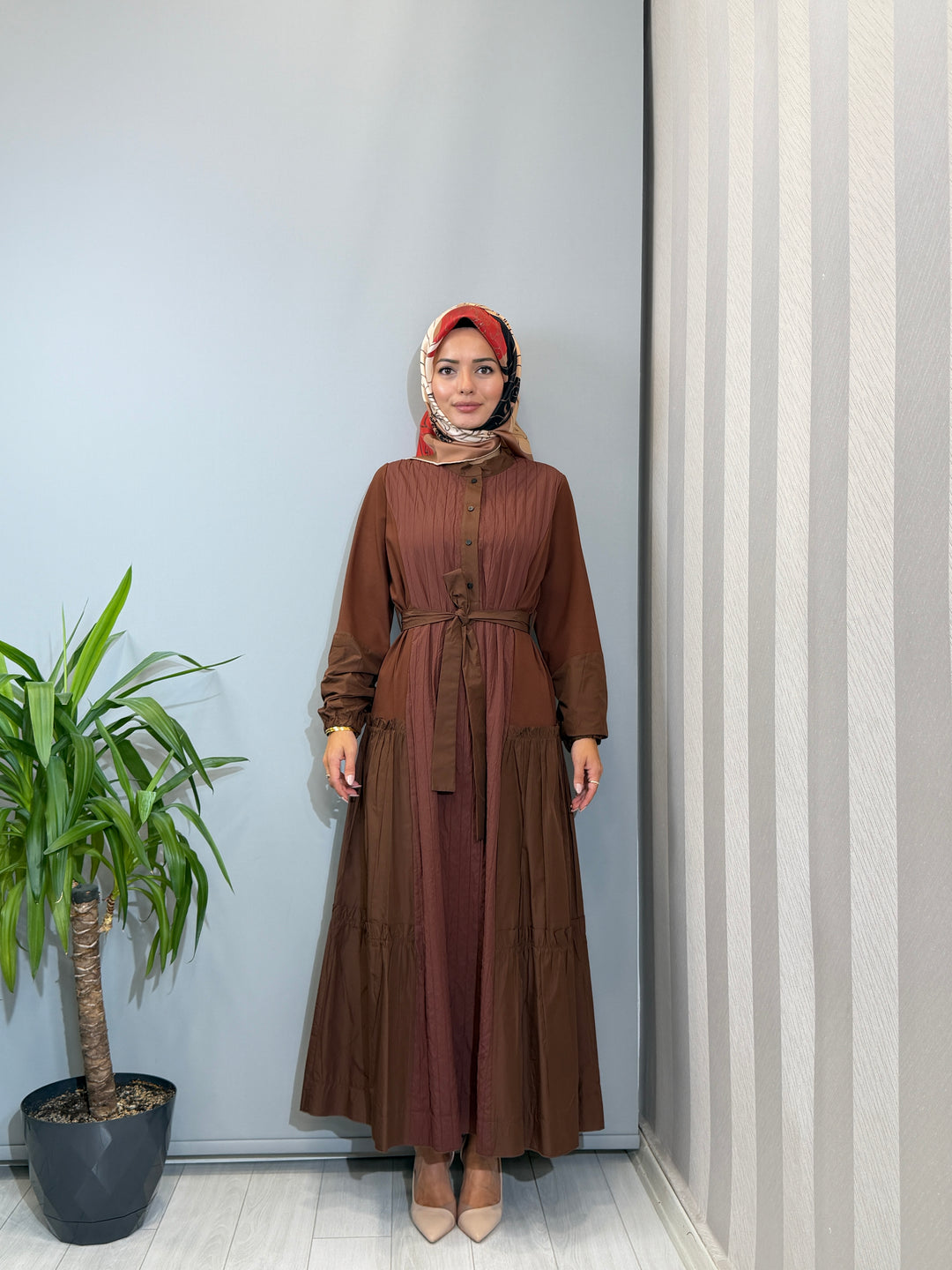Misswhence Tafta Elbise 40824