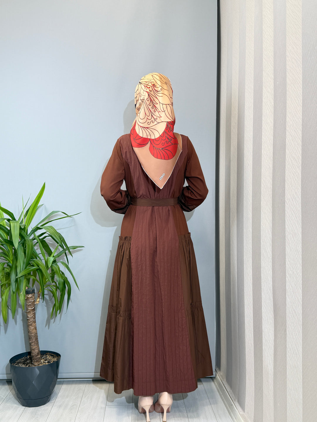 Misswhence Tafta Elbise 40824