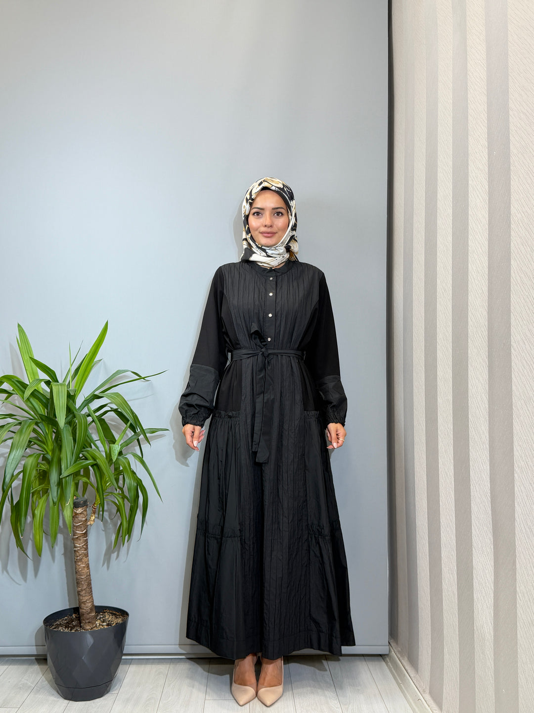 Misswhence Tafta Elbise 40824