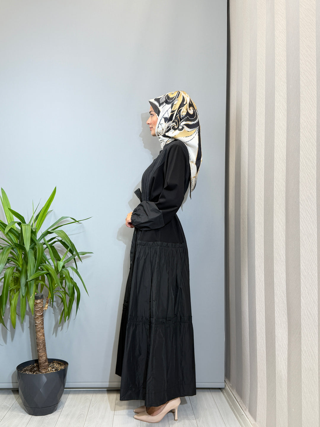 Misswhence Tafta Elbise 40824