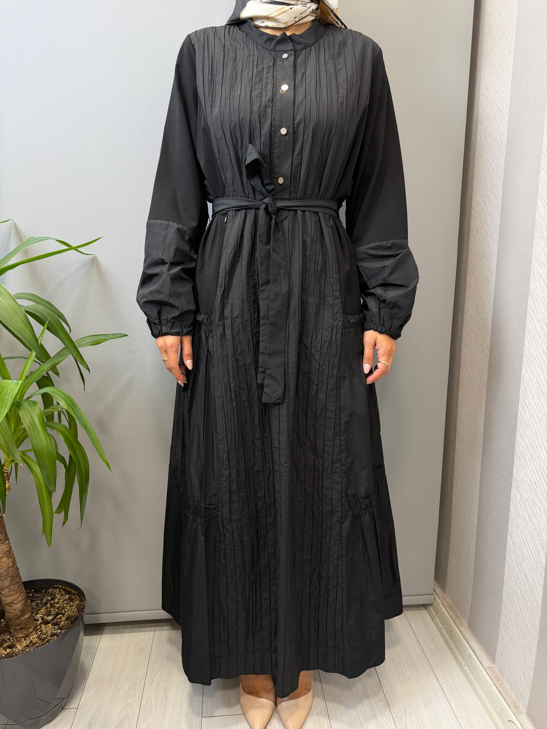 Misswhence Tafta Elbise 40824