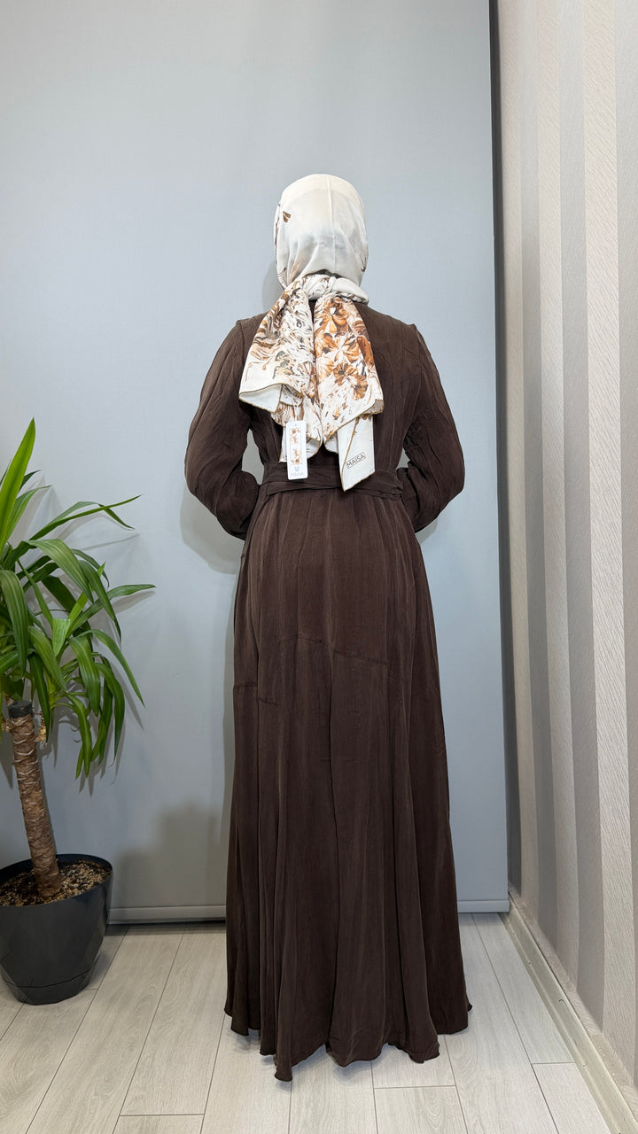 Misswhence Cupro Elbise 40827
