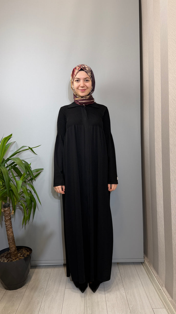 MissDalida Gömlek Yaka Fitilli Uzun Hırka 3269026
