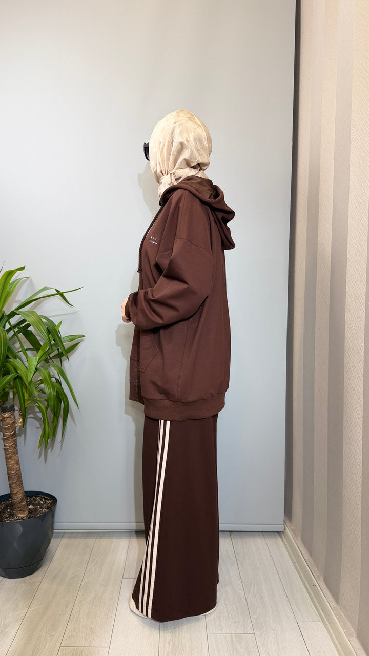 Almarwah Kap Pantolon Takım ALL-7003(ALL-9012)