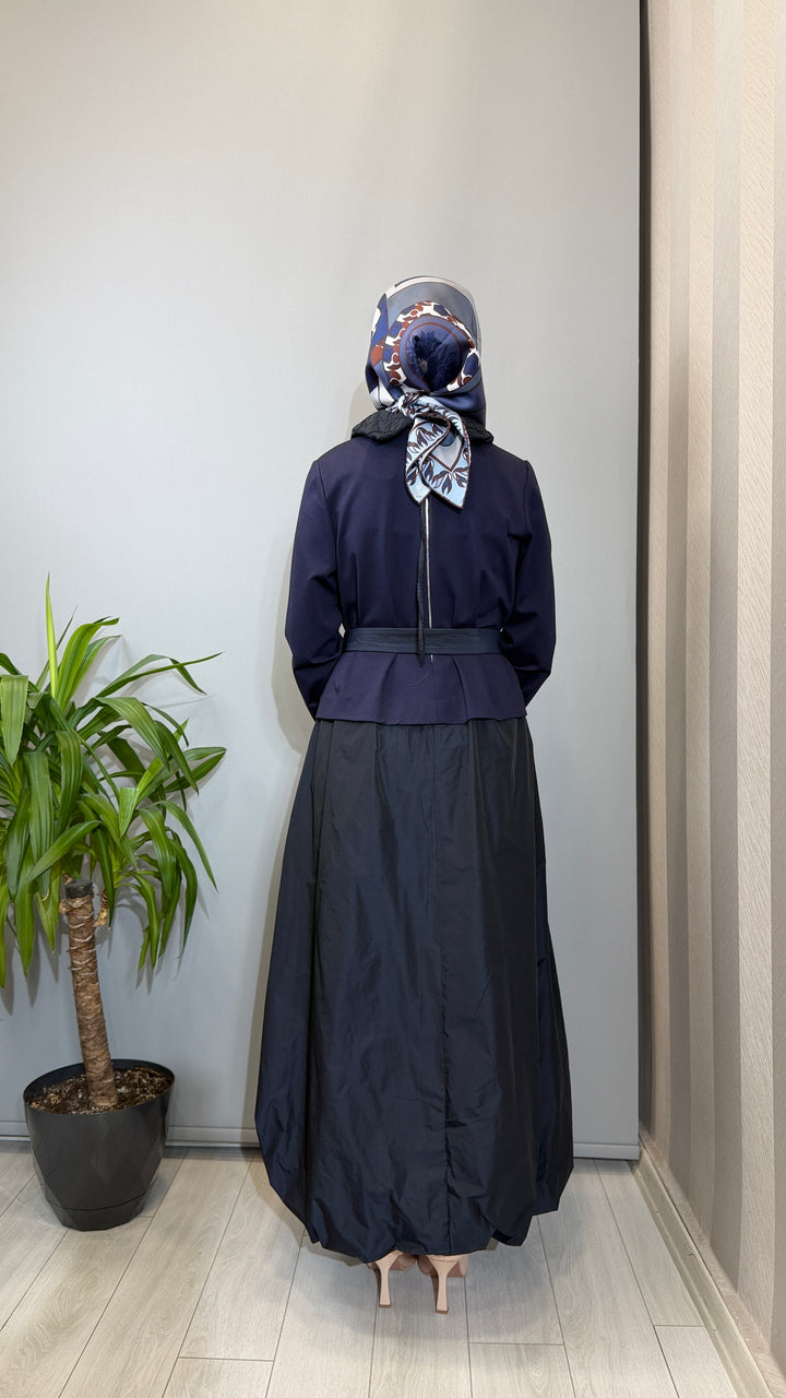 Misswhence Tafta Elbise 40808