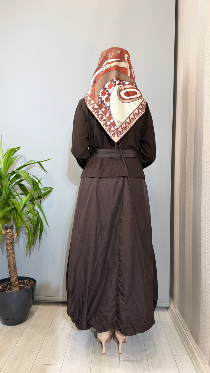 Misswhence Tafta Elbise 40808