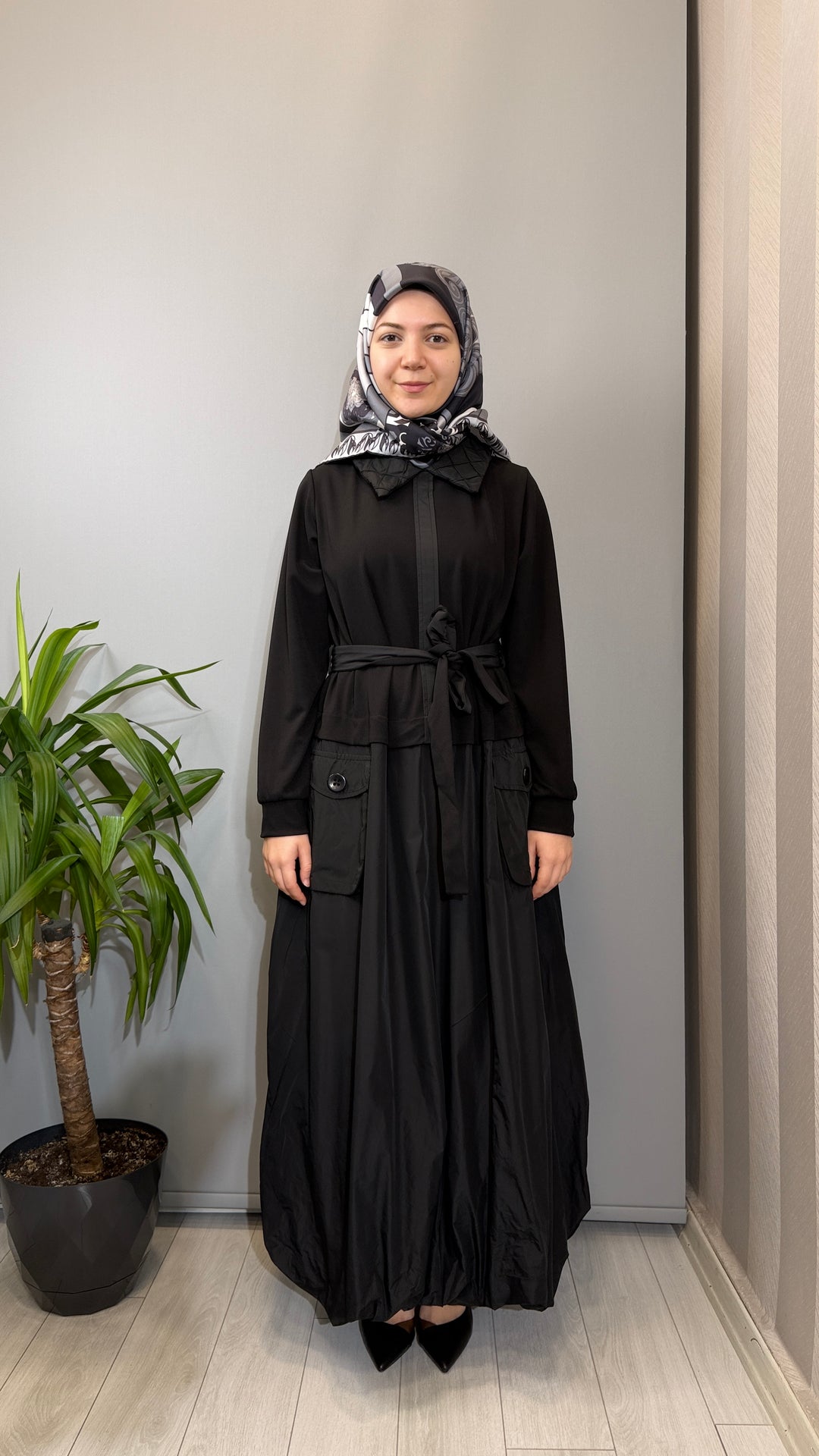 Misswhence Tafta Elbise 40808