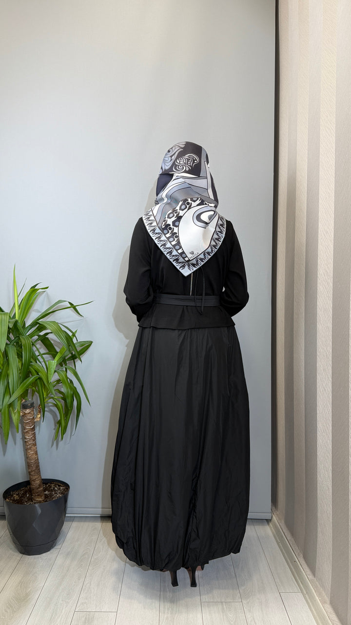 Misswhence Tafta Elbise 40808