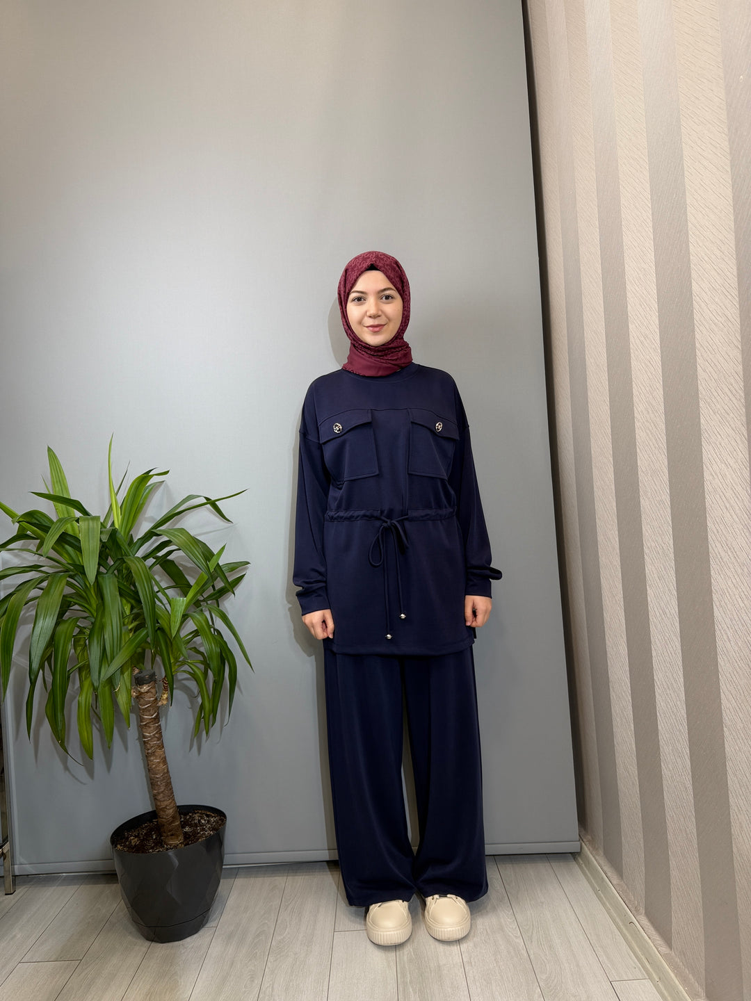 Clande Tunik Pantolon Takım 2602-3062(2602-1036)