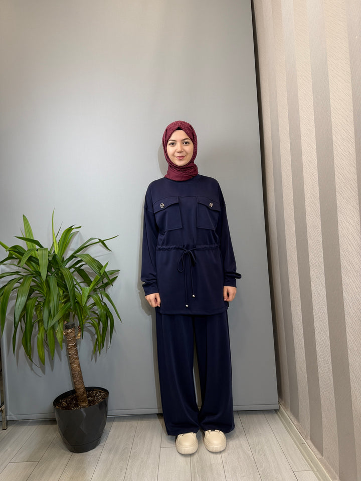 Clande Tunik Pantolon Takım 2602-3062(2602-1036)