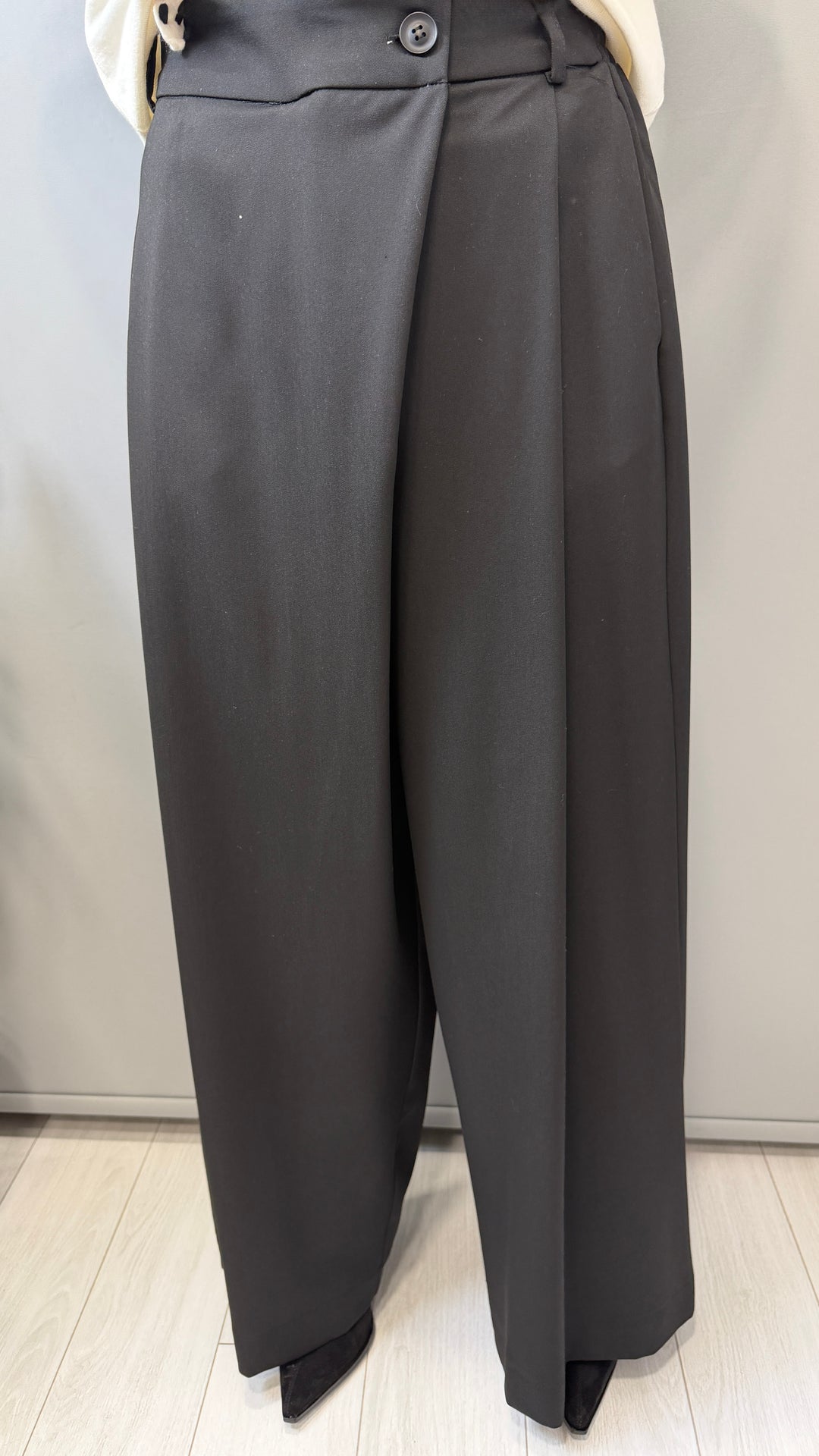 Almarwah Black Kapaklı Pantolon 606099