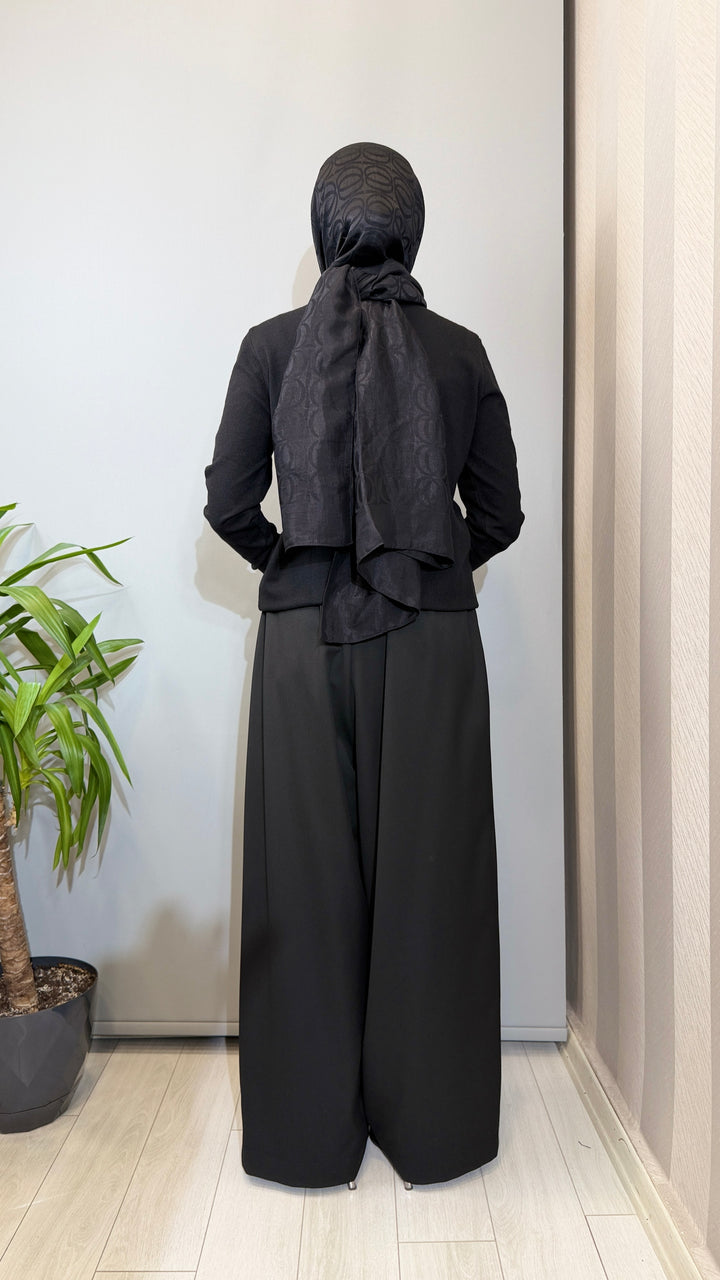 Clande Fular Görünümlü Kazak 2602-3078