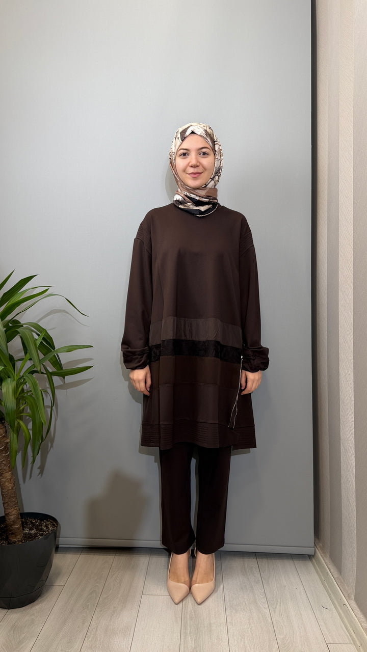 Misswhence Tunik Havuç Pantolon Takım 40007(40107)