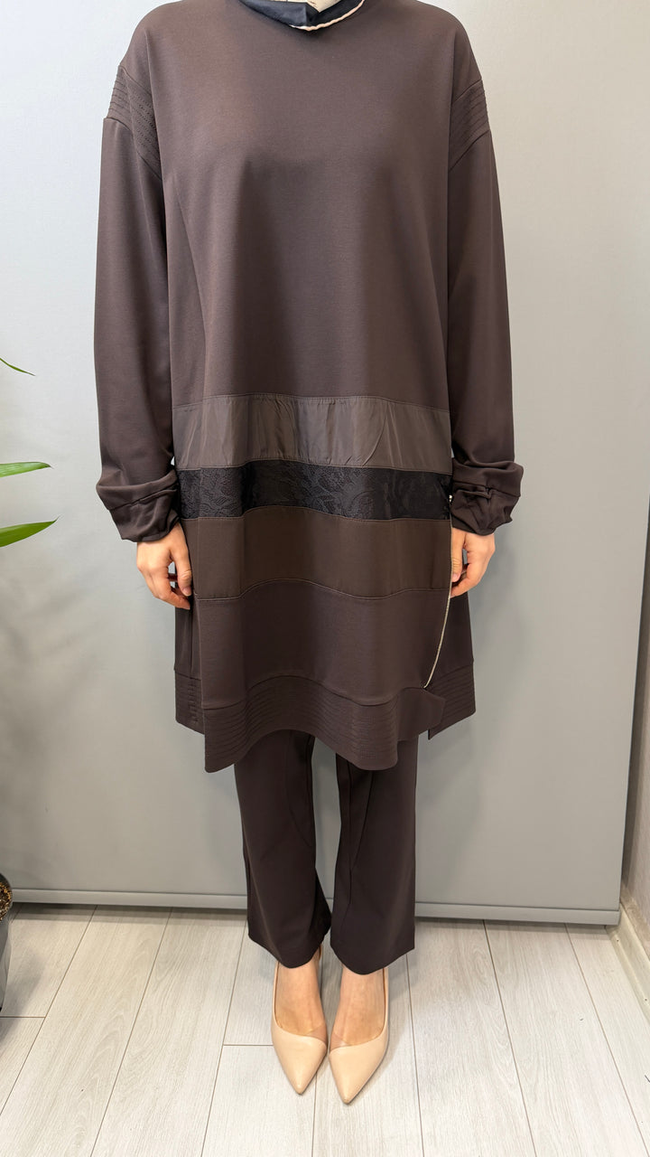 Misswhence Tunik Havuç Pantolon Takım 40007(40107)