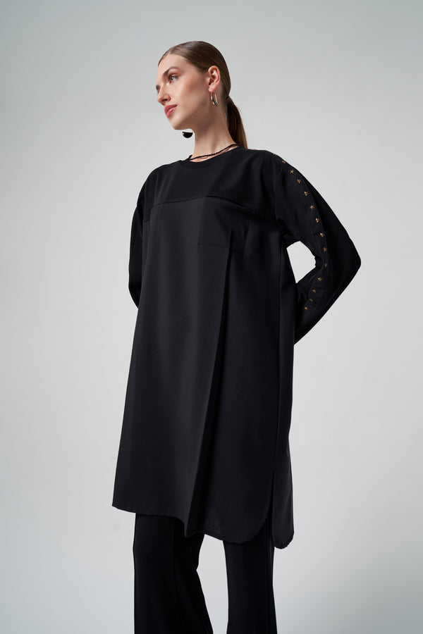 Misswhence Kol Detaylı Tunik 4