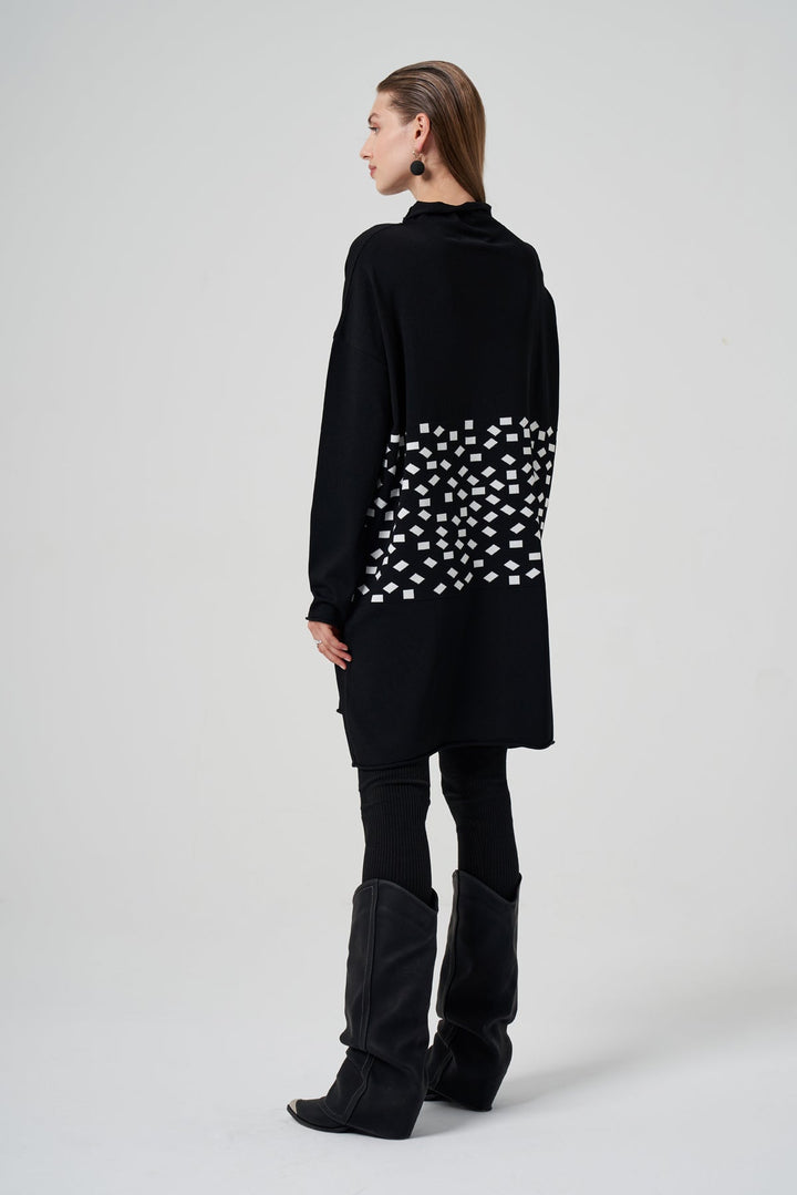 Misswhence Desenli Triko Tunik